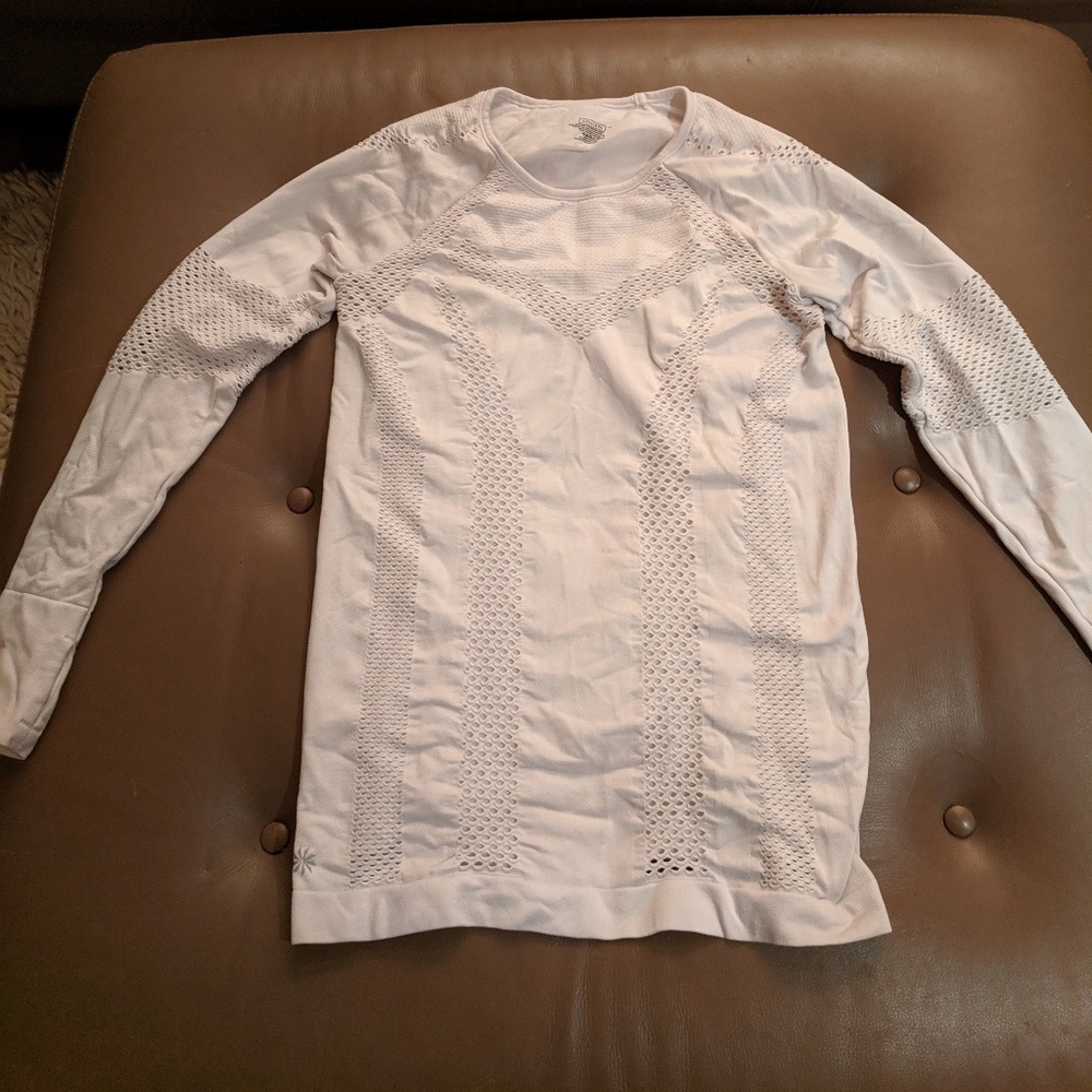 Athleta double layer top size small